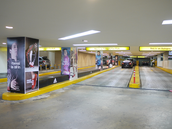 Adidas (Carpark Pillarwrap Entrance B)