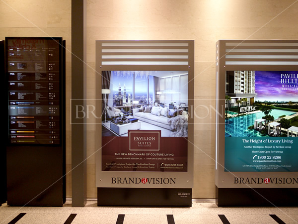 Pavilion Suites (Single Sided Standee)