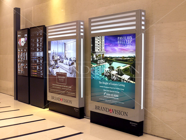 Pavilion Suites (Single Sided Standee)